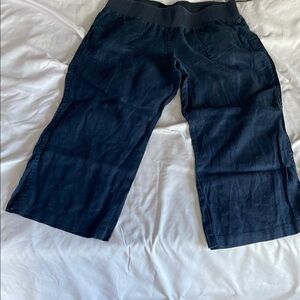 Comfortable Navy Blue Women's Pants